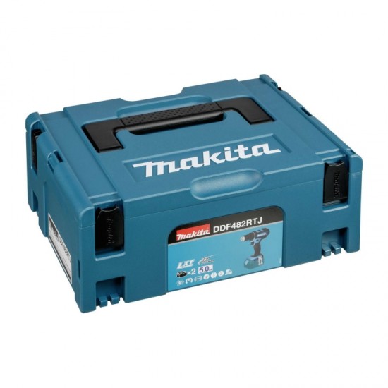 Κρουστικό Δραπανοκατσάβιδο Μπαταρίας Makita DDF482RTJ 18V 2x BL1850B 18V 2x5Ah