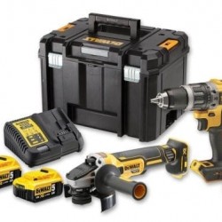 Σετ 18V Κρουστικό & Γωνιακός Τροχός DCK2080P2T DEWALT