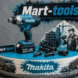 Makita Brushless Μπουλονόκλειδο 18V 2x5Ah με Υποδοχή 1/2"