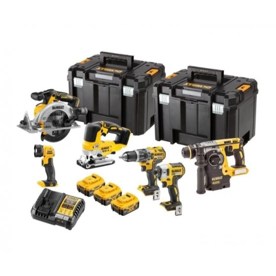 Dewalt DCK690P3T Σετ 6 Εργαλειων 18V Xr Brushless Combo Kit.