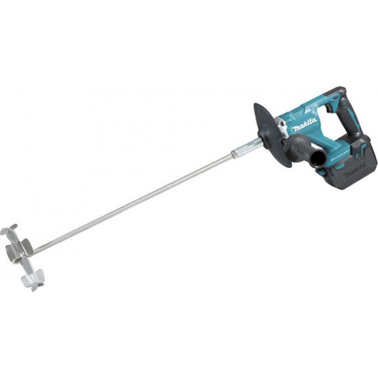 Makita Brushless Αναδευτήρας Μπαταρίας 18V 2x5Ah με Εξάρτημα Ανάδευσης